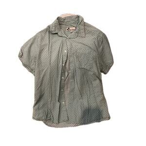 Oliver & Burke Short Sleeve Button Down Shirt Mens L